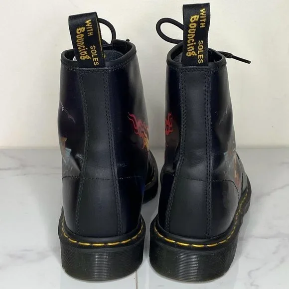 Backhand Tattoo Martens Boots 146 Rick Griffin Eye ドクター